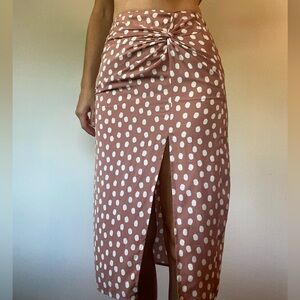 Abercrombie & Fitch Polka Dot Skirt
